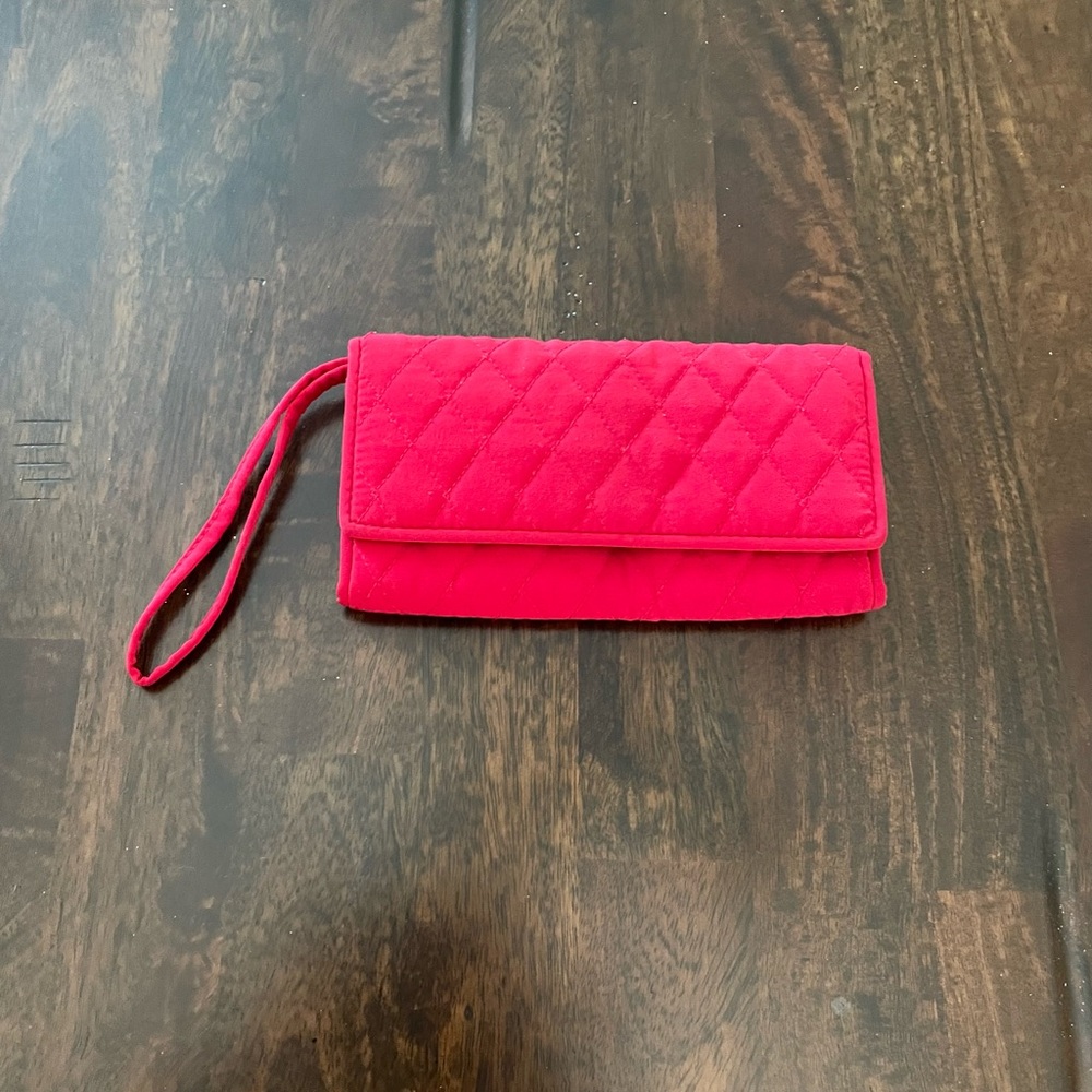 Vera Bradley Quilted Wristlet Wallet